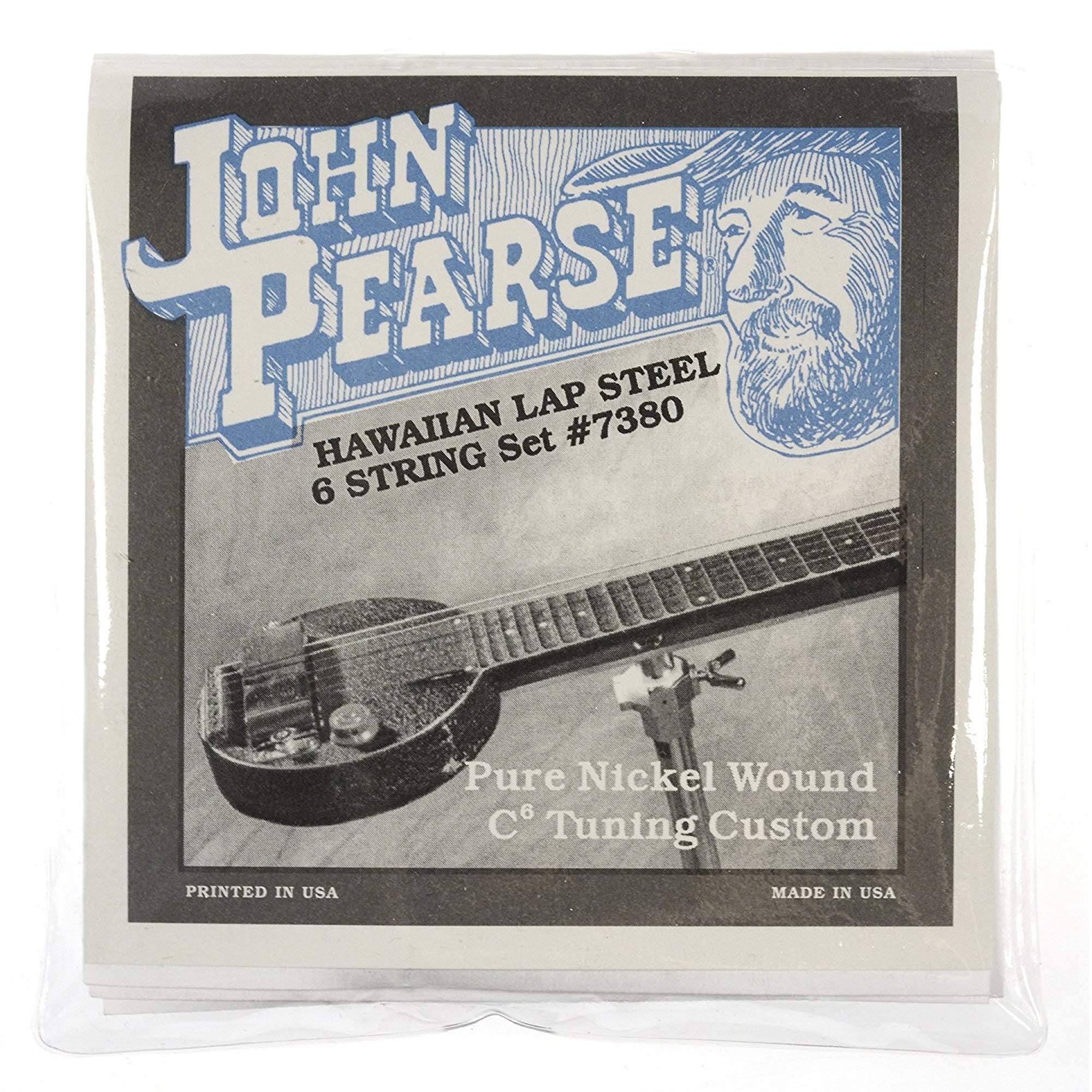 Amazon.com: John Pearse Hawaiian Lap Steel Strings Pure Nickel C6
